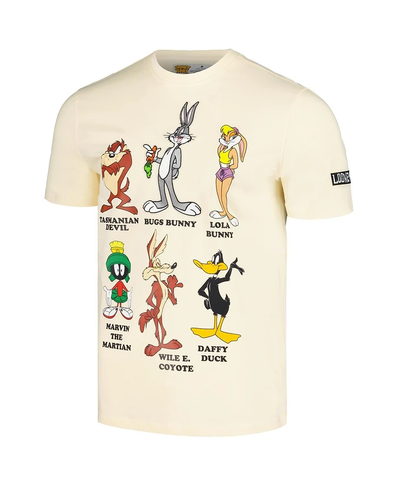 Men's and Women's Freeze Max Natural Looney Tunes Family Collage T-shirt