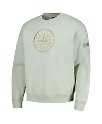 Men's Pro Standard Green Seattle Mariners Neutral Drop Shoulder Pullover Sweatshirt