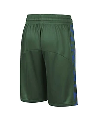 Big Boys Nike Hunter Green Milwaukee Bucks Courtside Starting Five Team Shorts