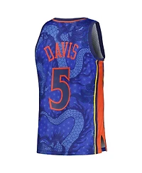 Men's Mitchell & Ness Baron Davis Royal Golden State Warriors 2006/07 Hardwood Classics Asian Heritage 6.0 Swingman Throwback Player Jersey