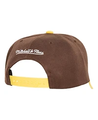 Men's Mitchell & Ness Brown San Diego Padres Corduroy Pro Snapback Hat