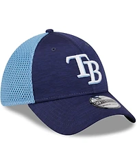 Men's New Era Navy Tampa Bay Rays Neo 39THIRTY Flex Hat