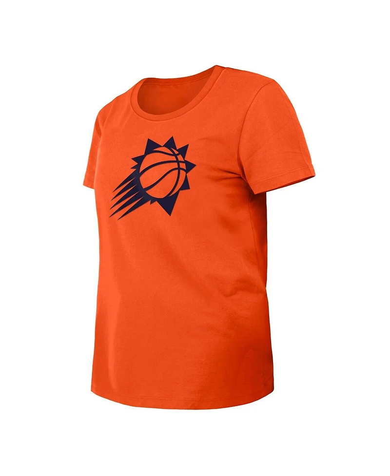 Women's New Era Orange Phoenix Suns 2023/24 City Edition T-shirt