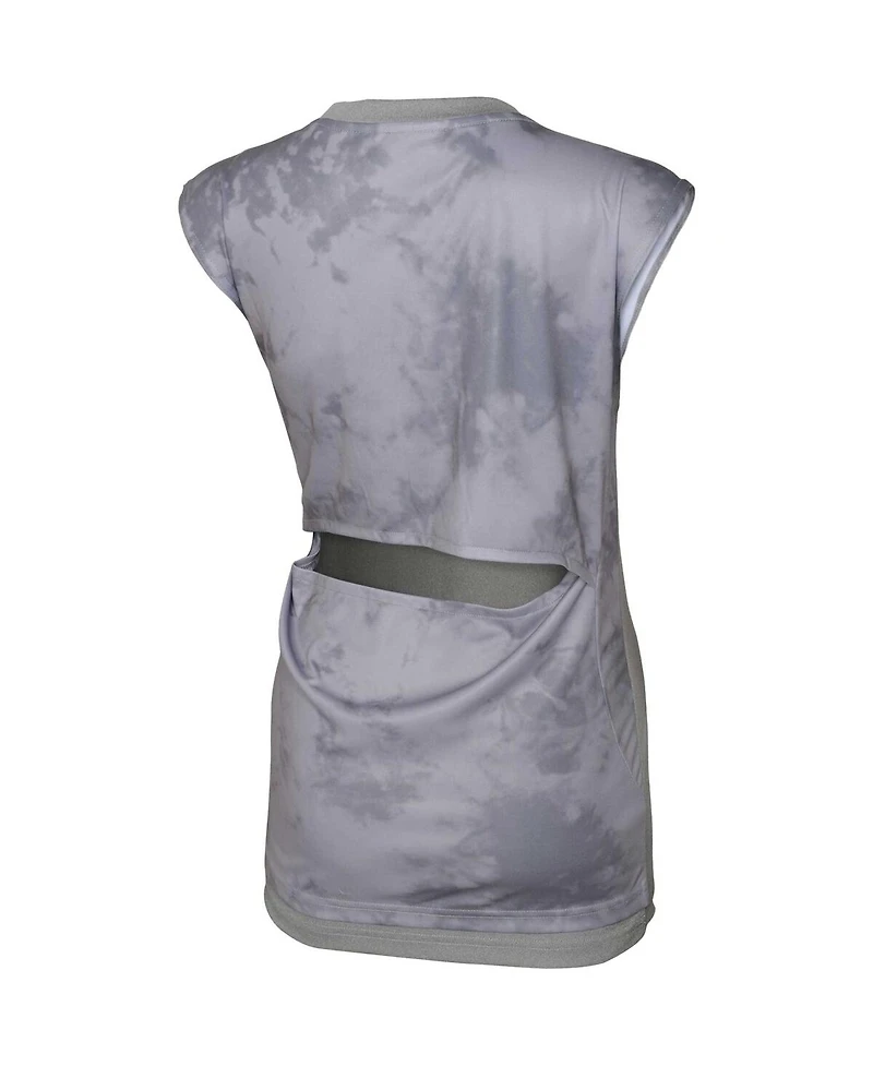 Women's Gray Philadelphia Eagles No Sweat Tank Top
