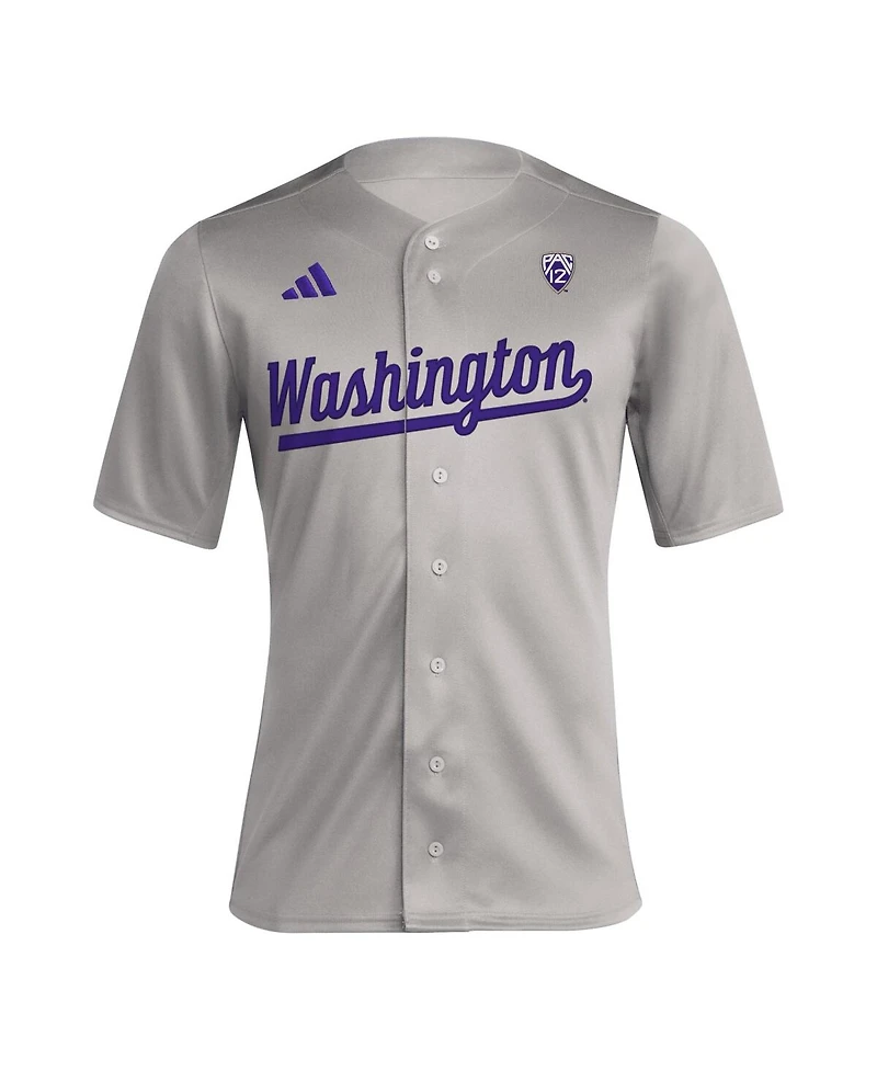 Adidas Men's Washington Huskies Replica Jersey Baseball