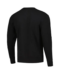 Men's Black Acdc Back Pullover Sweatshirt