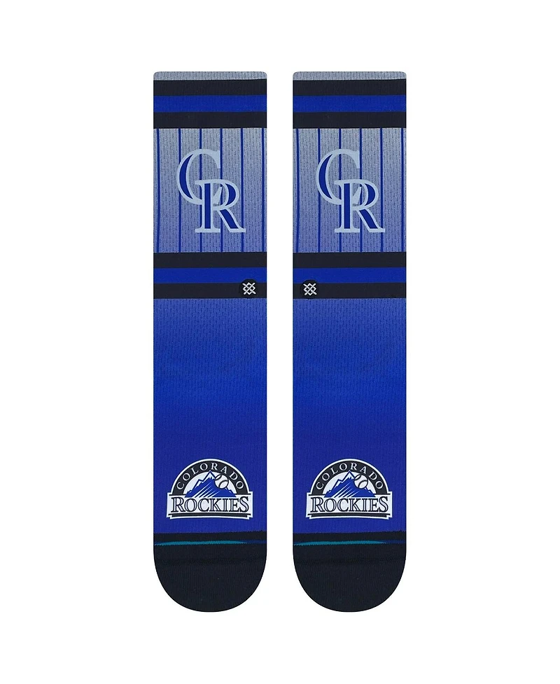 Men's Stance Colorado Rockies Cooperstown Collection Crew Socks