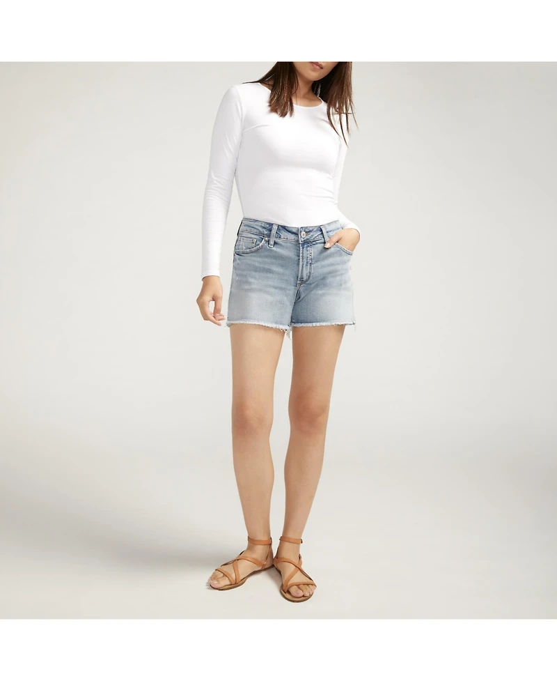 Silver Jeans Co. Suki Mid Rise Americana Short