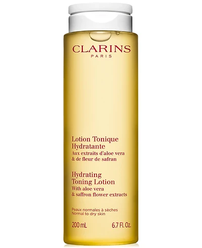 Clarins Hydrating Toning Lotion With Aloe Vera, 6.7 oz.