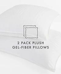 ienjoy Home Plush Down Alternative Cooling Gel-Infused Fibers 2-Pack Pillows