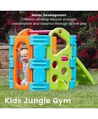 ECR4Kids Activity Park Indoor and Outdoor Playset, Play Structure, Vibrant