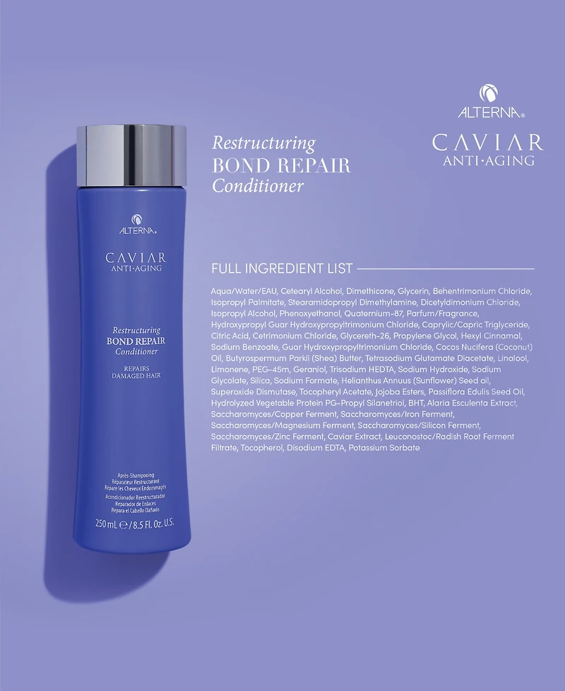 Alterna Caviar Restructuring Bond Repair Conditioner, 8.5 oz.