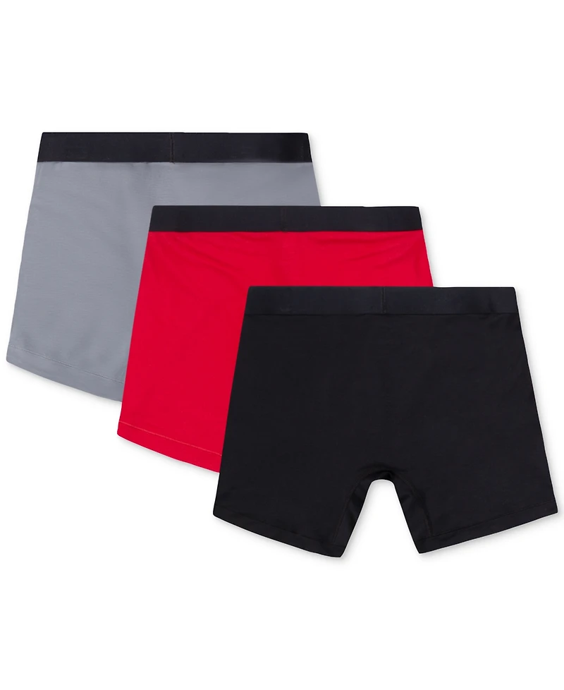 Jordan Men's 3-Pack Stretch Modal Flight Boxer Briefs