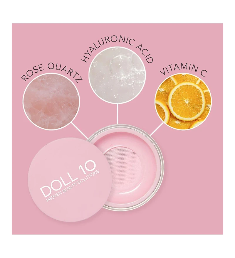 Doll 10 Pink Power Brightening Treatment Powder