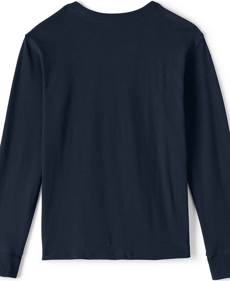 Lands' End Boys Long Sleeve Essential T-shirt