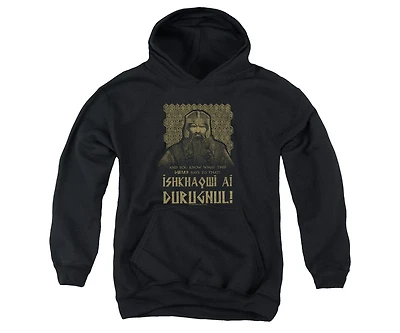 Lord Of The Rings Youth Ishkhaqwi Durugnul Pull Over Hoodie / Hooded Sweatshirt