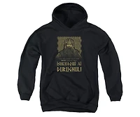 Lord Of The Rings Youth Ishkhaqwi Durugnul Pull Over Hoodie / Hooded Sweatshirt