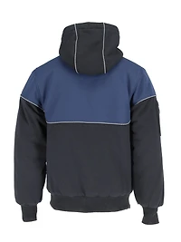 RefrigiWear Big & Tall 54 Gold Hybrid Sweatshirt - Insulated Work Hoodie for Cold Weather