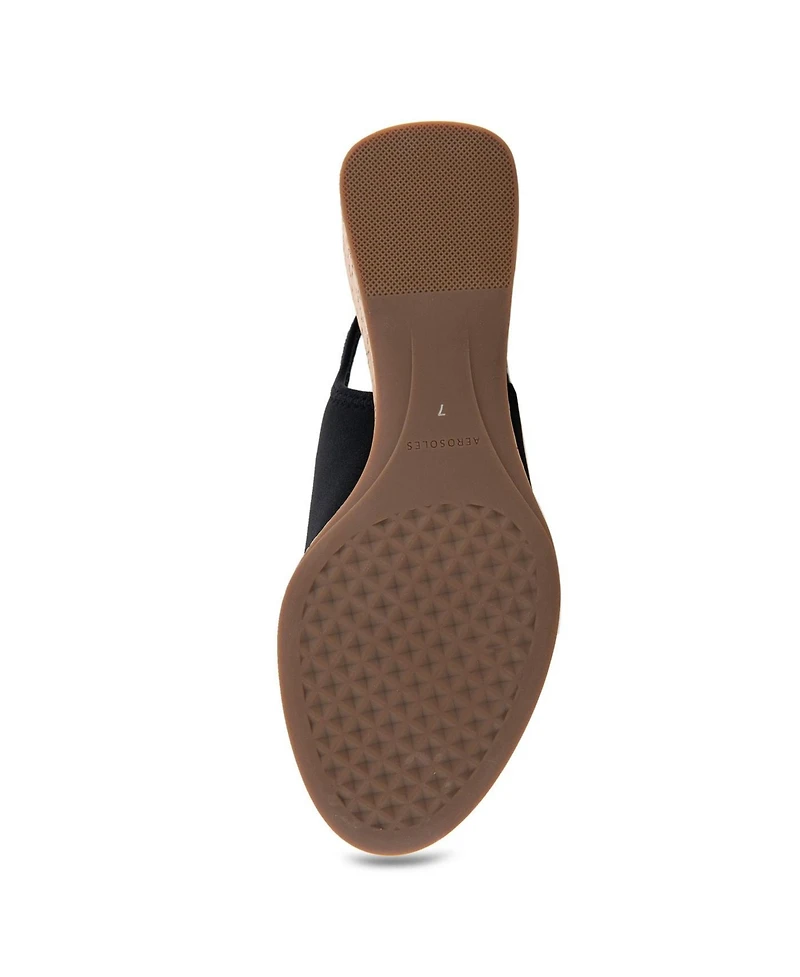Aerosoles Women's Nuri Peep Toe Wedge