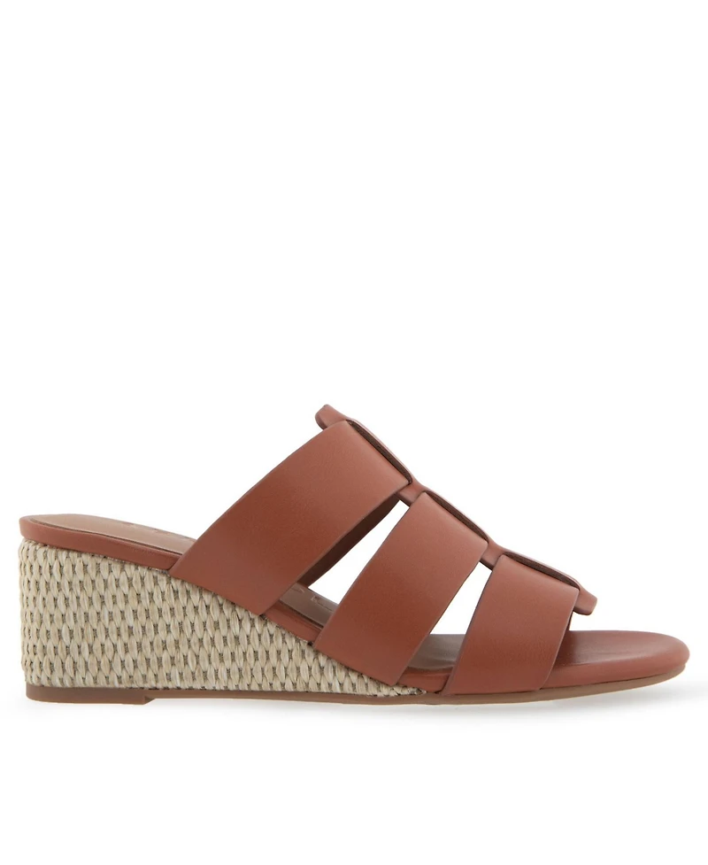 Aerosoles Women's Wilma Slip-On Wedge Sandals