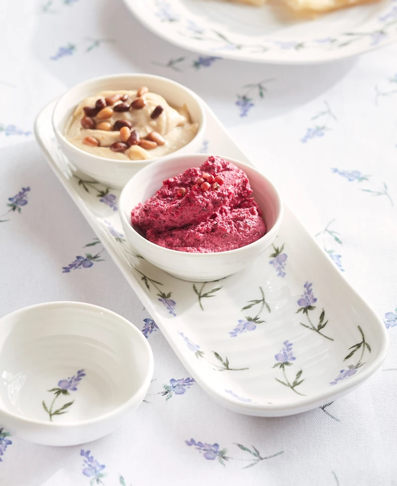 Portmeirion Sophie Conran Lavandula 4 Piece Bowl And Tray Set