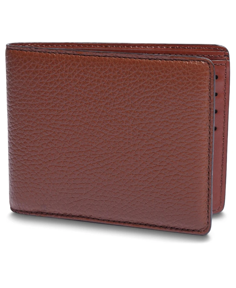 Bosca Italia Slim 8-Slot Men's Pocket Wallet Made In Italy