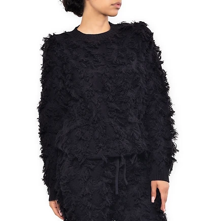 Dai Moda Women's Fusion Crew Neck Sweater