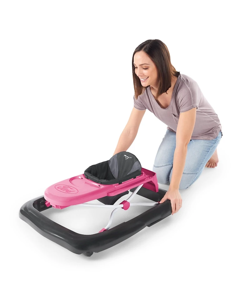 Ways to Play Walker - Ford Mustang, Pink, 4-in-1 Walker
