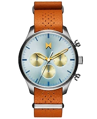 Mvmt Men's Airhawk Multifunction Tan Leather Watch 42mm