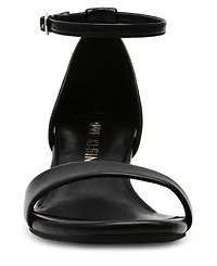 Anne Klein Women's Mia Ankle Strap Block Heel Dress Sandals