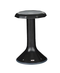 ECR4Kids Ace Active Core Engagement Wobble Stool, 20-Inch Seat Height, Black