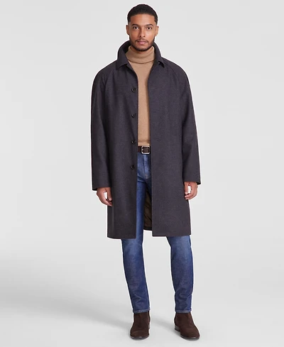 Michael Kors Men's Classic-Fit Check Overcoat