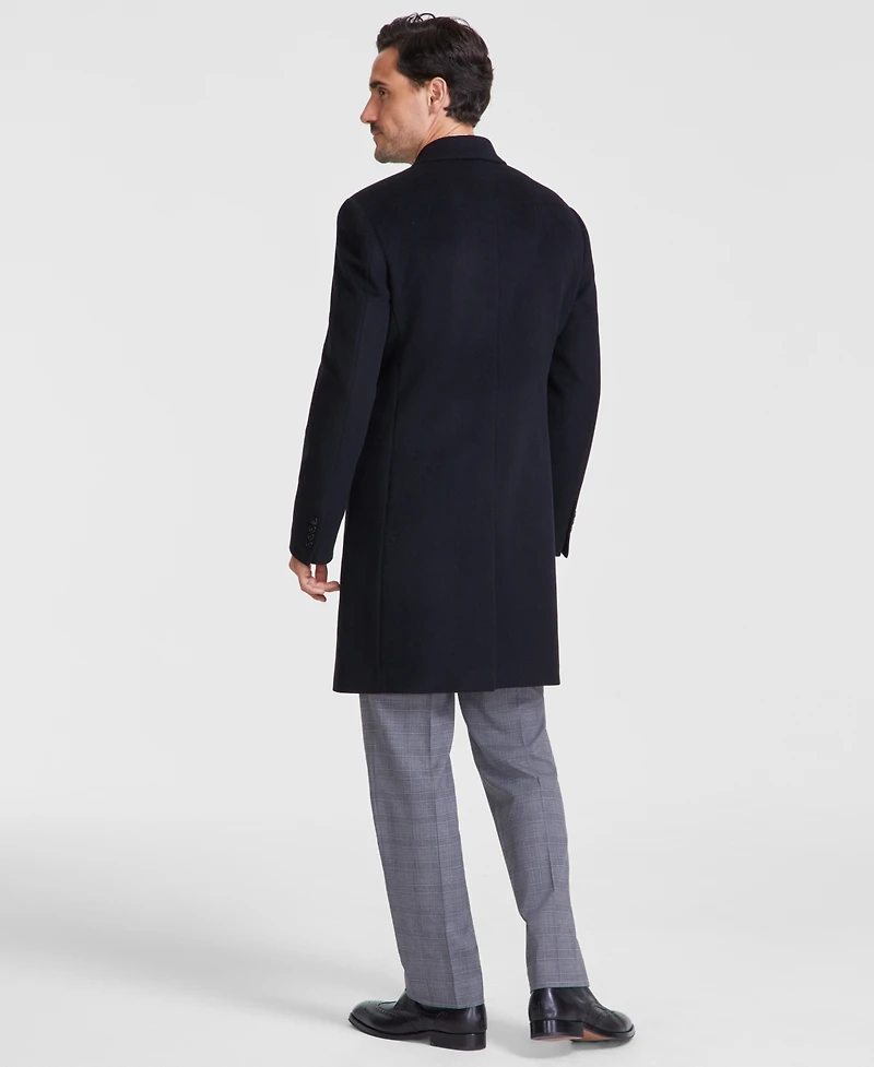 Michael Kors Men's Classic-Fit Wool Cashmere Blend Overcoat