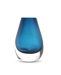Vivience Blue Glass Bud Vase