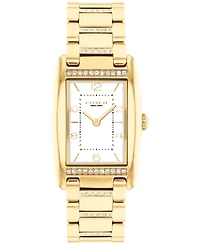 Coach Women's Reese Gold-Tone Stainless Steel Crystal Watch 24mm
