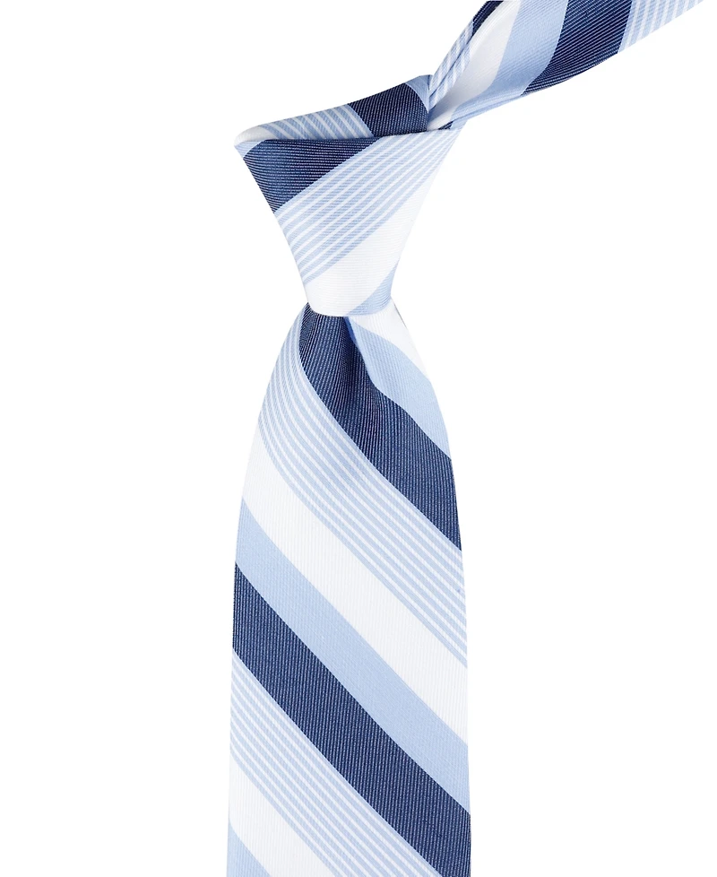 Tommy Hilfiger Men's Bianco Classic Stripe Tie