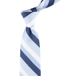 Tommy Hilfiger Men's Bianco Classic Stripe Tie