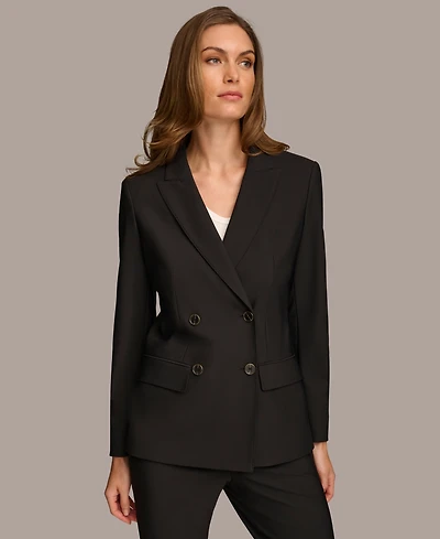 Donna Karan New York Women's Double Breasted Blazer