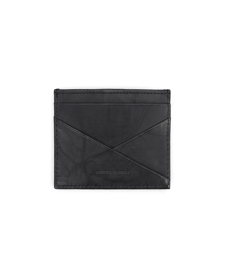 Kenneth Cole Reaction Men's Rfid Leather Slimfold Wallet with Removable Magnetic Card Case