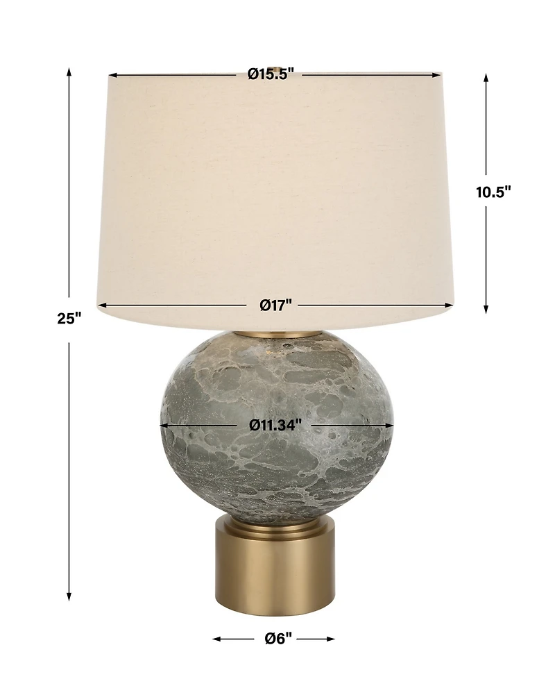 Uttermost 25" Lunia Table Lamp