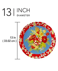 Certified International Blossom Round Platter