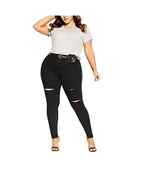 Plus Harley Rock N Roll Skinny Jean