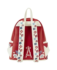 Men's and Women's Loungefly Los Angeles Angels Floral Mini Backpack
