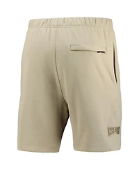 Men's Pro Standard Tan Jackson State Tigers Neutral Relaxed Shorts