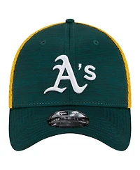 Men's New Era Green Oakland Athletics Neo 39THIRTY Flex Hat