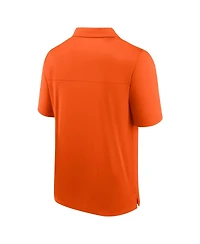 Men's Fanatics Orange Oregon State Beavers Left Side Block Polo Shirt