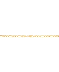 Lightweight Polished Figaro Link 22" Chain Necklace (3.9mm) in 10k Gold