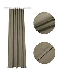 Yescom 2 Pack 54"x96" Outdoor Curtain Panel Tab Top Drape UV30+ Pergola Porch Pavilion