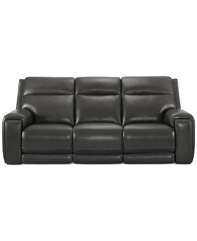 Varsani 90" Zero Gravity Leather Sofa, Created for Macy's
