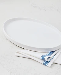 The Cellar Aaden Matte Stackable Oval Serve Platter, Exclusively at Macy's